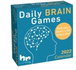 Daily Brain Games 2022 Day-to-Day Calendar By HAPPYneuron Cover Image