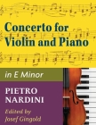 Violin Concerto In E Minor - Violin/Piano By Pietro Nardini (Composer) Cover Image