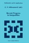 Recent Progress in Inequalities (Mathematics and Its Applications #430) Cover Image