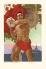 Vintage Journal Italian He-Man Tossing Rock By Found Image Press (Producer) Cover Image