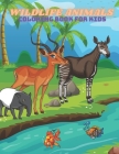 WILDLIFE ANIMALS - Coloring Book For Kids By Minka Shannon Cover Image