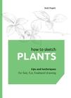 How to Sketch Plants: Tips and Techniques for Fast, Fun, FreeHand Drawing By Matthew Pagett, Matt Pagett Cover Image