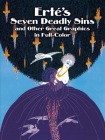 Erté's Seven Deadly Sins and Other Great Graphics in Full Color (Dover Fine Art) By Erté Cover Image
