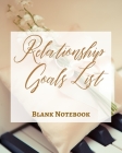Relationship Goals List - Blank Notebook - Write It Down - Pastel Rose Gold Brown - Abstract Modern Contemporary Unique By Presence Cover Image
