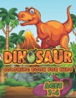 Dinosaur Coloring Book For Kids Ages 2-4: A Big Dinosaur Coloring Book For Toddlers and Preschoolers By Joy Creative Publishing Cover Image