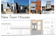 New Town Houses: Creative Architecture Between Walls By Eva Minguet Cover Image