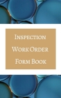 Inspection Work Order Form Book - Colored Interior - Teal Gold White - Property Customer Bill Owner Phone - 20 x 32 in By Kartah Cover Image