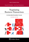 Negotiating Business Transactions: An Extended Simulation Course (Aspen Coursebook) Cover Image