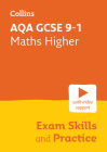 Collins GCSE Maths 9-1 — AQA GCSE 9-1 MATHS HIGHER EXAM SKILLS WORKBOOK: Interleaved command word practice Cover Image