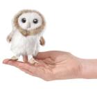 Mini Barn Owl Finger Puppet Cover Image