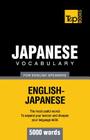 Japanese vocabulary for English speakers - 5000 words By Andrey Taranov Cover Image