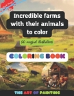 Magic Farm Coloring: 50 different illustrations By Solange Ruiz Cover Image