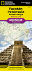 Yucatan Peninsula: Riviera Maya Map [Mexico] (National Geographic Adventure Map #3105) Cover Image