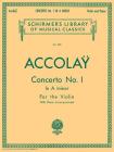 Concerto No. 1 in a Minor: Schirmer Library of Classics Volume 905 Violin with Piano Accompaniment (Schirmer's Library of Musical Classics #905) Cover Image