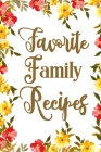 Favorite Family Recipes Cover Image