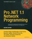 Pro .Net 1.1 Network Programming (Books for Professionals by Professionals) By Alexandru Serban, Ajit Mungale, Christian Nagel Cover Image