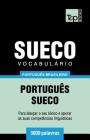 Vocabulário Português Brasileiro-Sueco - 3000 palavras Cover Image