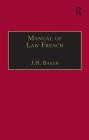 Manual of Law French Cover Image