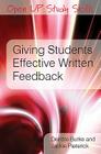 Giving Students Effective Written Feedback (Open Up Study Skills) By Dierdre Burke, Deirdre Burke, Burke Deirdre Cover Image