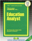 Education Analyst: Passbooks Study Guide (Career Examination Series) Cover Image