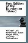 New Edition of the Babylonian Talmud Cover Image
