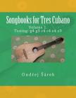 Songbooks for Tres Cubano: volume 1. Tuning: g4 g3 c4 c4 e4 e3 By Ondrej Sarek Cover Image