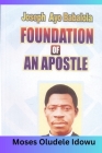 The Foundation of an Apostle: How you can build your life on the solid Rock Cover Image