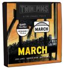 March Twin Pins: Two Enamel Pins By John Lewis, Andrew Aydin, Nate Powell Cover Image