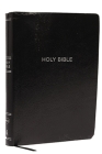 NKJV, Reference Bible, Super Giant Print, Leather-Look, Black, Red Letter Edition, Comfort Print By Thomas Nelson Cover Image