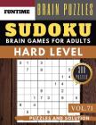 Hard Sudoku: 300 hard SUDOKU books for adults with answers brain games for adults Activities Book also sudoku for seniors (hard sud Cover Image