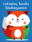 coloring books kindergarten: Christmas Book, Easy and Funny Animal Images By Creative Color Cover Image