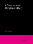 A Companion to Henslowe's Diary By Neil Carson Cover Image