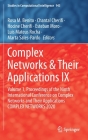 Complex Networks & Their Applications IX: Volume 1, Proceedings of the Ninth International Conference on Complex Networks and Their Applications Compl (Studies in Computational Intelligence #943) Cover Image