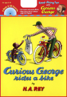 Curious George Rides a Bike Book & Cd Cover Image