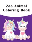 Zoo Animal Coloring Book: picture books for children ages 4-6 (Children's Art #10) Cover Image