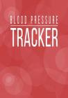Blood Pressure Tracker: Red Bokeh Daily Health Log for Recording, Checking, Tracking and Monitoring BP and Heart Rate Cover Image