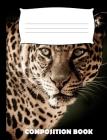 Composition Book: Leopard Composition Notebook Wide Ruled Cover Image
