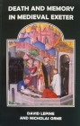 Death and Memory in Medieval Exeter (Devon and Cornwall Record Society #46) Cover Image