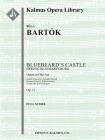 Bluebeard's Castle (Herzog Blaubarts Burg): Conductor Score Cover Image
