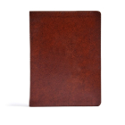 CSB Verse-by-Verse Reference Bible, Brown Bonded Leather Cover Image