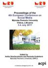 Ecsm 2017 Proceedings of the 4th European Conference on Social Media Research By Aelita Skarzauskiene (Editor), Nomeda Gudeliene (Editor) Cover Image