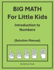 BIG MATH for Little Kids: Introduction to Numbers (Solution Manual) By Kathryn Paulk Cover Image