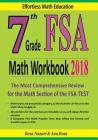 7th Grade FSA Math Workbook 2018: The Most Comprehensive Review for the Math Section of the FSA TEST Cover Image