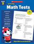 Scholastic Success with Math Tests Grade 5 Workbook Cover Image