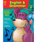 English & Grammar Workbook, Grade 5 Cover Image