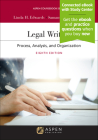 Legal Writing: Process, Analysis, and Organization (Aspen Coursebook) By Linda H. Edwards Cover Image