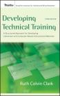 Developing Technical Training By Ruth C. Clark Cover Image