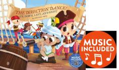 The Direction Dance!: Up, Down, Left, and Right By Michael Dahl, Sara Torretta (Illustrator) Cover Image