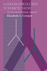 A Concise Introduction to Syntactic Theory: The Government-Binding Approach By Elizabeth A. Cowper Cover Image