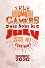Kalender 2020: A5 Games Terminplaner für wahre Gamer mit DATUM - 52 Kalenderwochen für Termine & To-Do Listen - Geboren im Juli Termi By Merchment, Gaming Geschenke Fur M. Gamer Kalender Cover Image